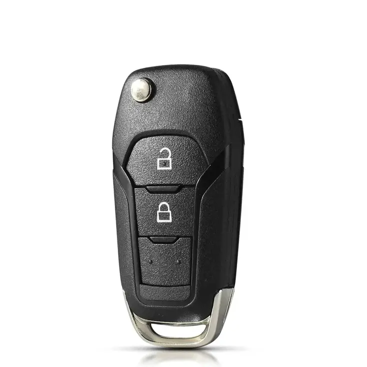 Klapsleutelbehuizing 2 knops geschikt voor Ford