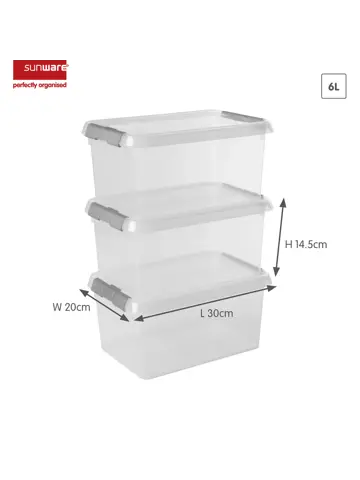 Comfort line - Opbergbox - 6L - 6-dlg