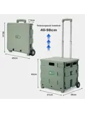 Boodschappenkrat - 50L - Met Deksel