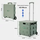 Packaway Boodschappenkrat - Met Deksel