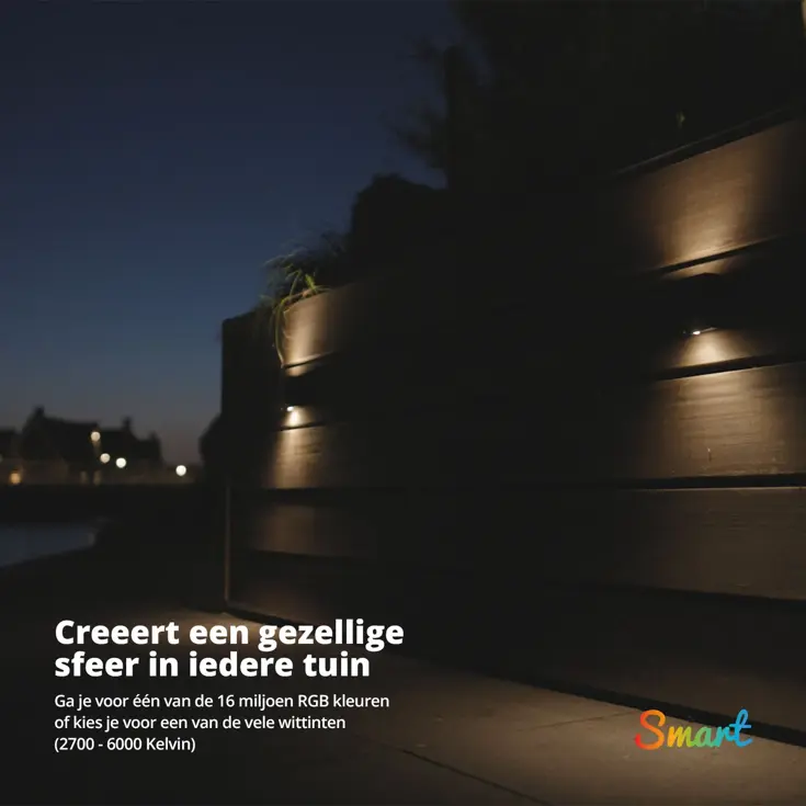 Slimme Solar Wandlamp - Orion