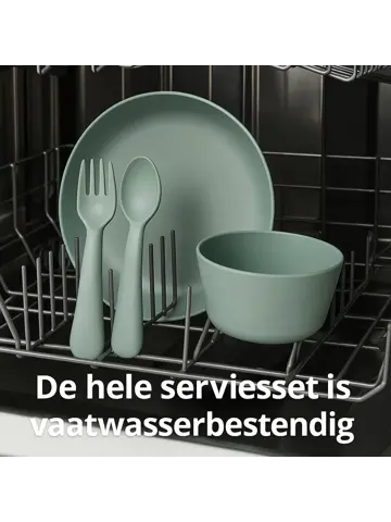 Serviesset 24-delig - Picknickset