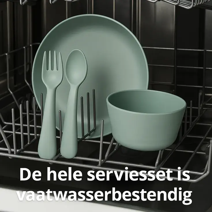 Serviesset 24-delig - Picknickset