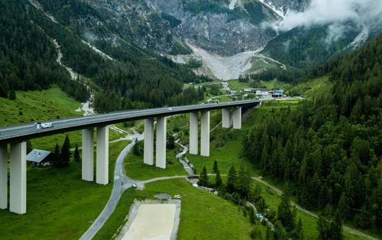 Verkeersmaatregel "sluipverkeer" Oostenrijk