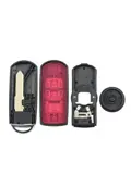 Smart key behuizing 3 knops geschikt voor Mazda