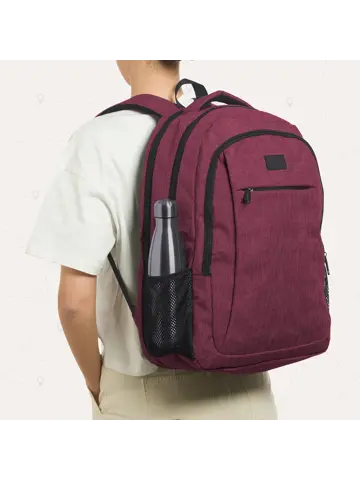 Rugtas – 36L – 17,3Inch – Burgundy