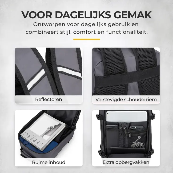 Handbagage Rugtas