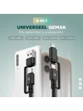 Remodius Wereldstekker PRO + UniCharge Oplaadkabel