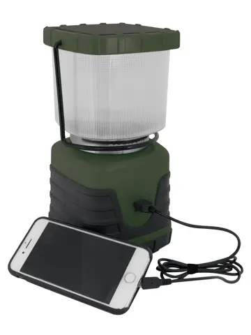 Eurotrail Campinglamp Lumina Solar Oplaadbaar