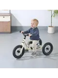 2-in-1 Loopfiets Driewieler met Duwstang