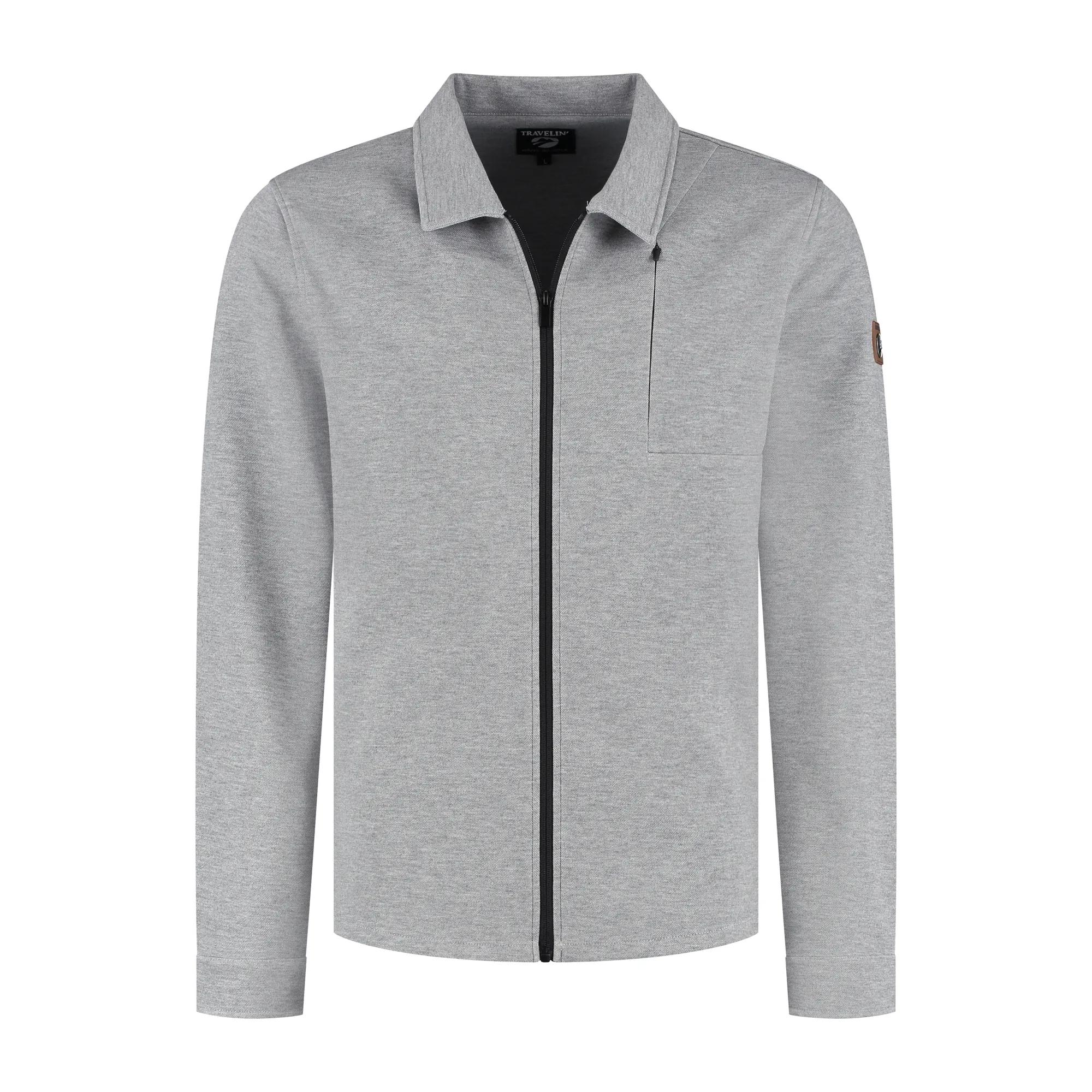 Travelin' Njord  Heren vest  Grijs