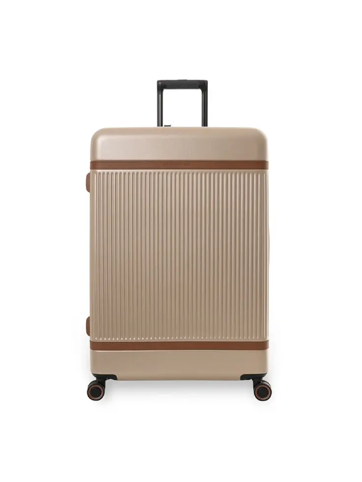 Zuna - Grote koffer - Leren handvatten - 75cm
