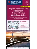 Fietskaart FK 3365 Region Hannover Ost
