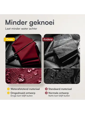 Stormparaplu met hoes