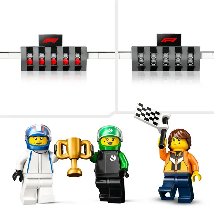 LEGO® F1® grid VCARB en Sauber racewagens 60474