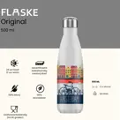 FLASKE 500 ml RVS Drinkfles