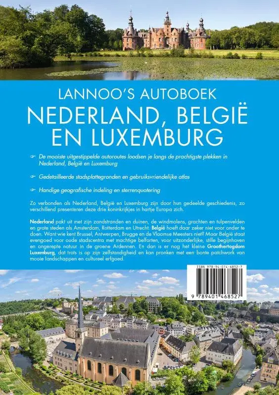 Lannoo's autoboek Nederland, België en Luxemburg