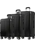 Kofferset – 3 Delig – 45L – Zwart