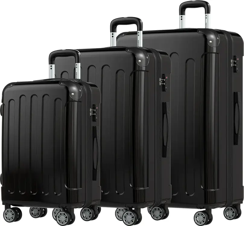 TRVLMORE Kofferset - 3 Delig - 45L
