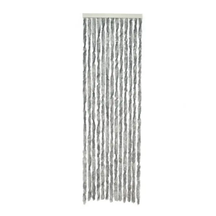 Chenille grijs 56x185cm
