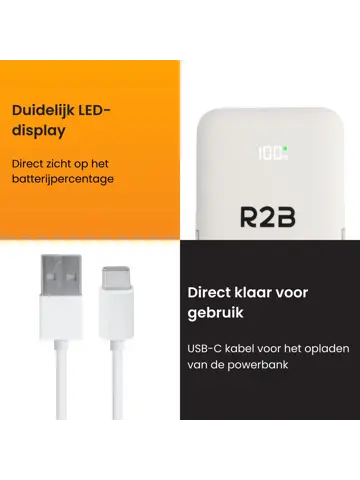 MagSafe Powerbank 10000 mAh - Draadloos