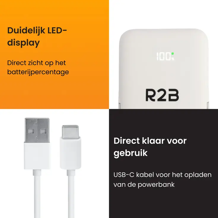 MagSafe Powerbank 10000 mAh - Draadloos