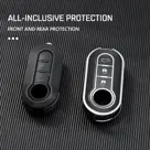 Dutch Shield Sleutelhoesje  Fiat  zwart A3