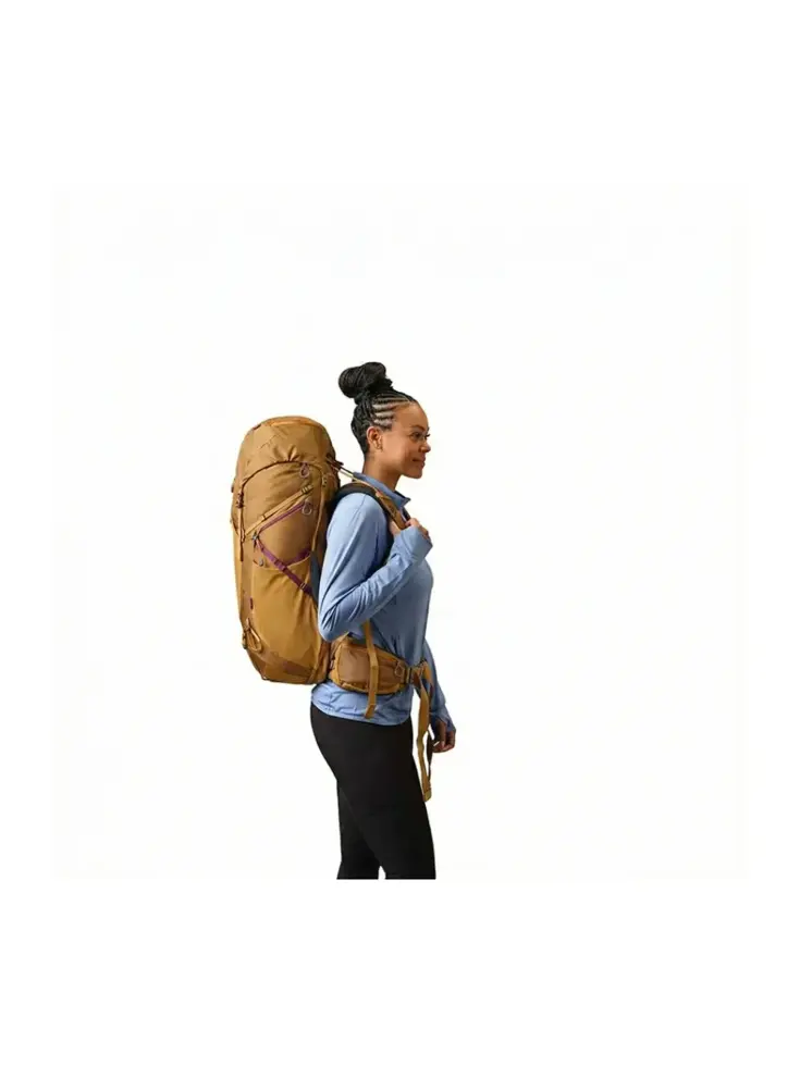 Trekkingrugzak Dames Warm Brons - Maven 58 RC