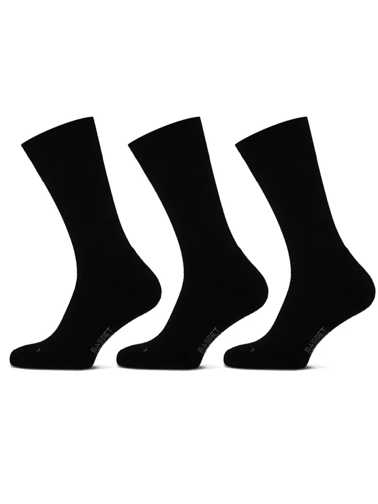 Badstof - 3 paar - Merinowollen sokken