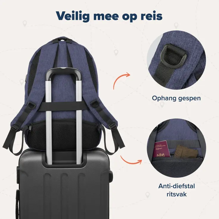 Rugtas – 36L – 17,3 Inch