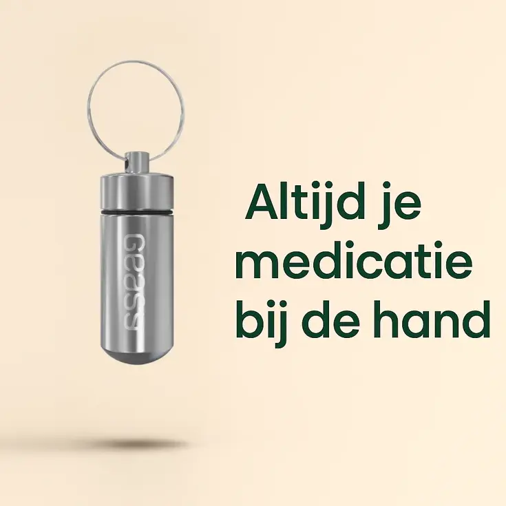 Geasy Sleutelhanger Pillendoos