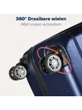 Kofferset – 3 Delig – 38L – Donkerblauw