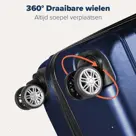 TRVLMORE Kofferset - 3 Delig - 38L