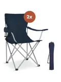 Campingstoel 2-Pack - Opvouwbaar - 120KG
