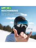 Balaclava Helmmuts Motor/Scooter Zwart