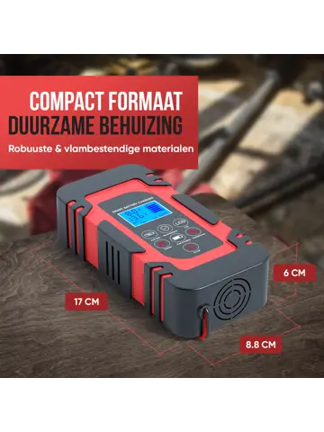 Acculader 12/24V - 4/6/8A