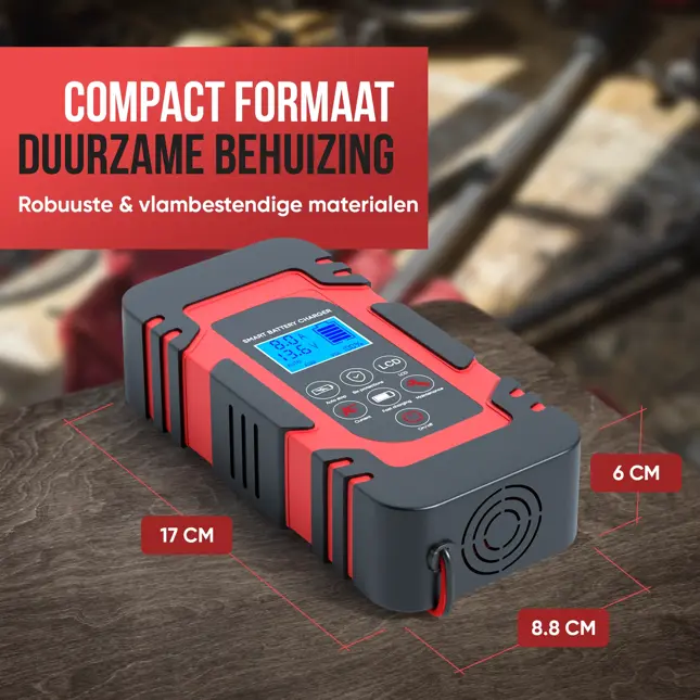 Strex Acculader 12/24V - 4/6/8A