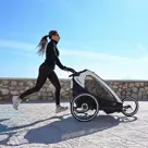 Luxe Fietskar V2 - 3-in-1 - Hardloopkinderwagen