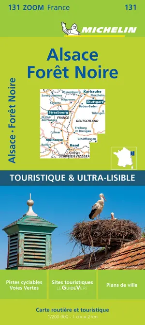 Wegenkaart Zoom 131 Alsace - Foret Noire