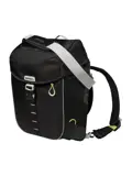 Basil rugtas Miles daypack black lime 17L