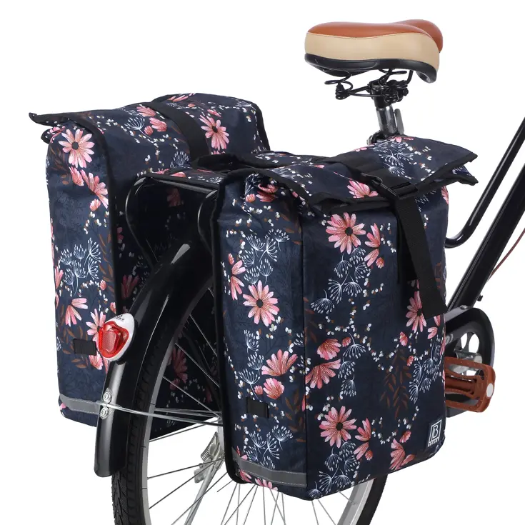 Fietstas Rolltop - Dubbel - Waterdicht