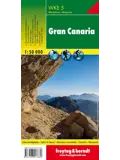 Wandelkaart WKE5 Gran Canaria Noord  Zuid