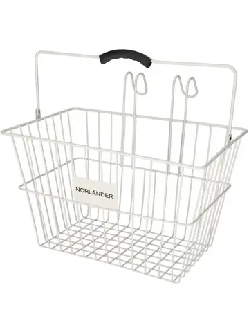 Fietsmand - 39,5 x 30 x 32 cm - Taupe