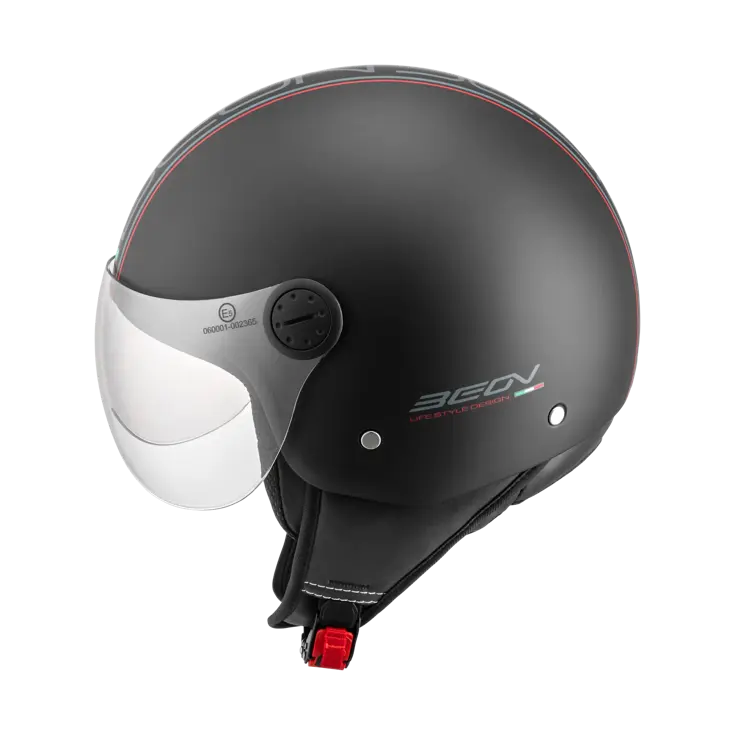 Design Scooterhelm met vizier