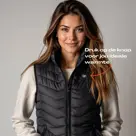 Infrarood verwarmde Bodywarmer Dames - Zwart