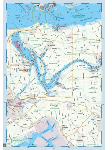 ANWB Wateratlas Nederland Zuid