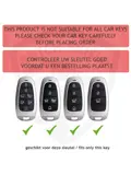 TPU Sleutelhoesje voor Hyundai clear 655