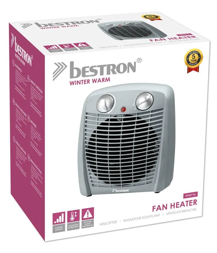 Ventilator Elektrische kachel - 3 Standen - 2000W