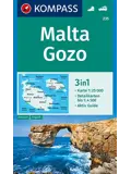 Wandelkaart WK235 Malta en Gozo