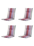 Nox - Kussen lage rug - Set van 4